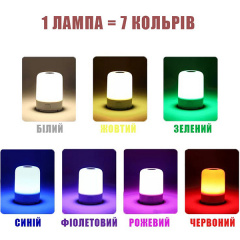 Кемпинговый аккумуляторный светодиодный фонарь-павербанк 5000 мАг Xiaomi Nextool NE20014 600LM 168 часов Енергодар
