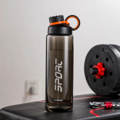 Бутылка для воды Casno 1500 мл KXN-1237 Черная Костополь