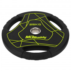 Диски полиуретановые MDbuddy TA-9647-25 51 мм 25 кг черный Королёво