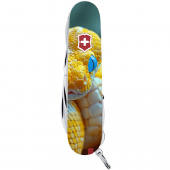 Складной нож Victorinox Mountaineer Animal 91 мм 19 функций Змей (1.3743.7_F1050pw) Мукачево