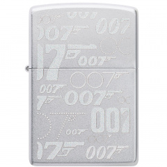 Зажигалка бензиновая Zippo James Bond Серебристый (48735) Лозова