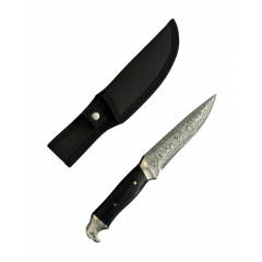 Нож туристический Gorillas BBQ 2-2343 с чехлом KN1015 (2-2343) Хмельник