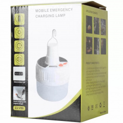 Фонарь-лампа кемпинговая RIAS ZJ V50 аккумуляторный 5W White (3_04103) Косів