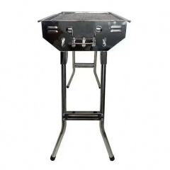 Складной мангал RIAS Barbecue 883 CA-12 73x35x19см Березне