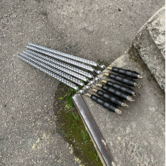 Шампур широкий для люля-кебаб Gorillas BBQ Звери SKK101 50 см 6 шт (5485) Вознесенськ