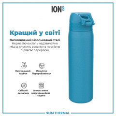 Бутылка для воды ION8 Vacuum Insulated 500 мл Blue (I8TS500BLU) Киев