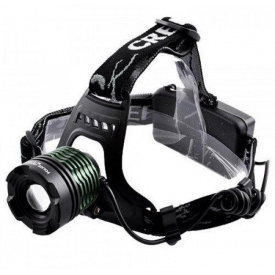 Налобный фонарь Рolice BL-2188-T6 2x18650 Черный