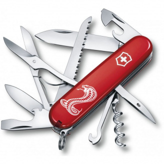 Складной нож Victorinox Huntsman Zodiac Могучая кобра 91 мм Разноцветный (1.3713_Z4340u)