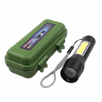 Кемпинговый ручной фонарик на аккумуляторе Bailong BL-511 COB в кейсе (1756375766)