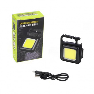 Фонарик аккумуляторный 200 mAh Bluefield карманный с магнитом и карабином (2423455353)