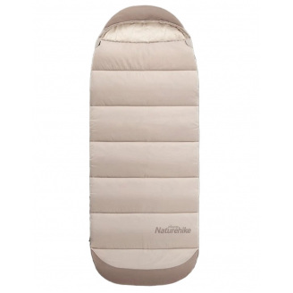 Спальный мешок с капюшоном Naturehike B400 NH21MSD11 220x85 см Бежевый (2238272319)