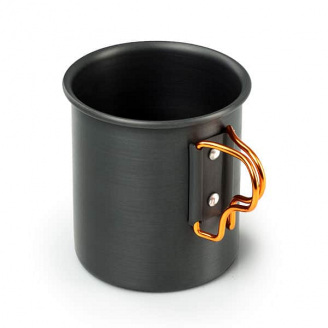 Кружка/кастрюля GSI Outdoors Halulite 14 fl.oz Aluminium Bottle Cup Черный (1099-50195)