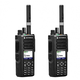 Радиостанция цифровая Motorola MotoTRBO DP4800e VHF AES-256 шифрование 2 штуки