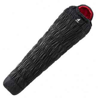 Спальник Deuter Exosphere 0° 2021 R правый Black-Fire (1052-3700121 7530 0)