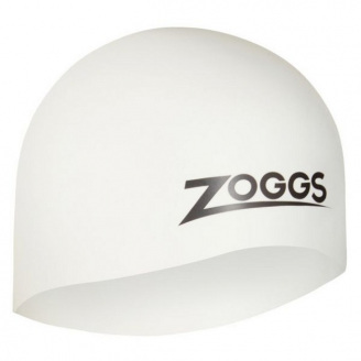 Шапочка для плавания Zoggs Easy-fit Silicone Cap Белый One Size (1000-465003.WH)