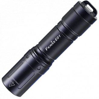 Ручной фонарик Fenix E01 V2.0 100лм 1хААА Черный