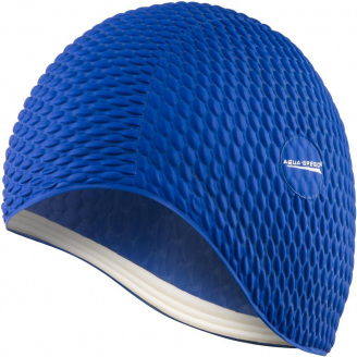 Шапочка для плавания Aqua Speed Bombastic Синий One Size (1000-104-10)