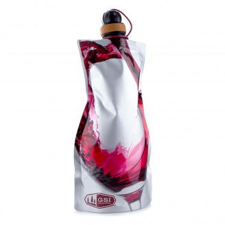Фляга для вина GSI Outdoors Soft-sided Wine Carafe 0,75 л Серый (1099-91100)