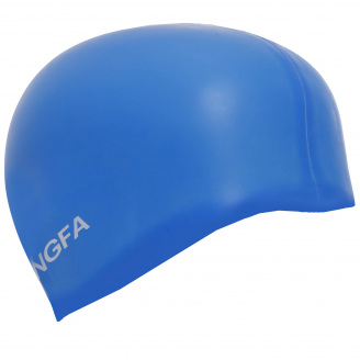 Шапочка для плавания силиконовая юниорская YINGFA K0061 Синий
