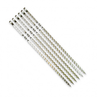 Шампуры с ручкой и кольцом Gorillas BBQ SKK85 40 см 6 шт (5468)