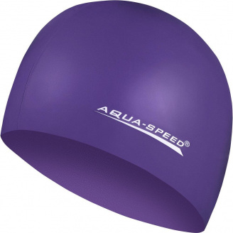 Шапочка для плавания Aqua Speed Mega Фиолетовый One Size (1000-100-09)