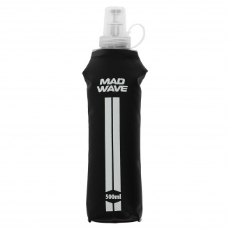 Бутылка для воды No Brand складная MadWave M1393061 500 мл Черный