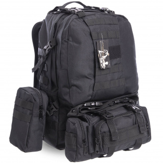 Рюкзак тактический рейдовый SILVER KNIGHT 55 л TY-213 Черный
