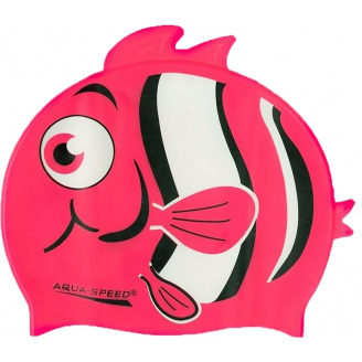 Шапка для плавания Aqua Speed ZOO NEMO 5756 Коралловая рыбка (5908217657565)
