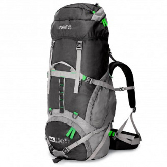 Рюкзак Travel Extreme Denaly 55 Black/Green (1060-ТE-Р007BG)