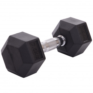 Гантель шестигранная гексагональная Zelart TA-2679-7_5 7,5кг