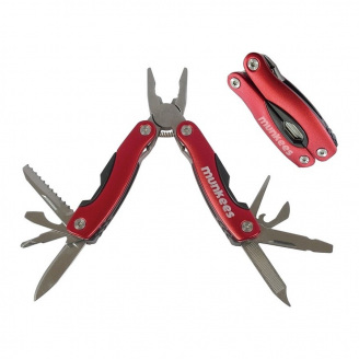 Брелок-мультиинструмент Munkees 2572 SS Multi Tool Red (1012-2572)