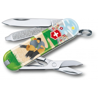 Нож Victorinox Classic LE Swiss Wrestling (1049-Vx06223.L2009)
