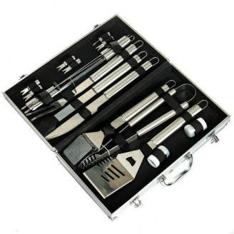 Набор для мангала 43х24х8см BBQ Tools Set AL-18/ 8994