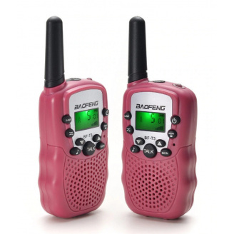 Рация Baofeng MiNi BF-T3 PMR446 2 шт Pink