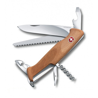 Швейцарский нож Victorinox RangerWood 55 130 мм 10 функций Светлый орех (0.9561.63)