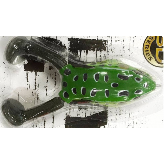 Приманка-жаба Lucky John Freddy Frog 3D Series 4in 6шт, плавучая, 21гр цвет 88 140422-008