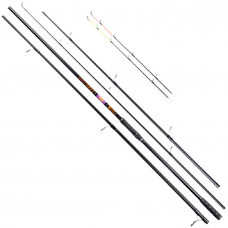 Удилище фидерное-карповое Brain Apex Double 3.3m 3.25lbs/max 130g