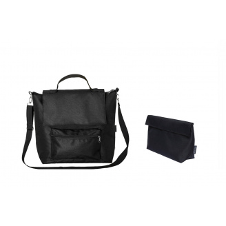 Набор Термосумка Комфорт и Косметичка VS Thermal Eco Bag Черный