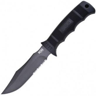 Нож Sog SEAL Pup Kydex Sheath Черный