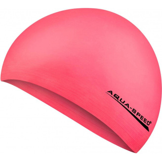 Шапка для плавания Aqua Speed SOFT LATEX 5726 Неоново-Розовая (5908217657268)