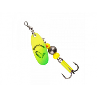 Блесна Savage Gear Caviar Spinner #4 18.0g Зелено-желтый (1013-1854.05.66)