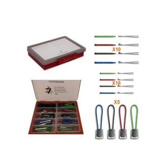Футляр с расходниками Victorinox (Цветные зубочистки, пинцеты и темляки)(4.0584)
