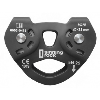 Блок ролик Singing Rock Pulley Tandem Черный