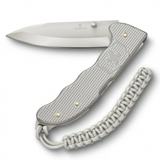 Складной нож Victorinox Evoke Alox 136мм 4функции Серебристый подарочная коробка (0.9415.D26)