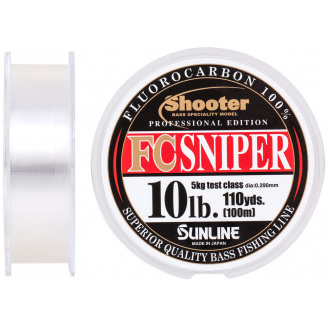 Флюорокарбон Sunline Shooter FC Sniper 100m 0.290mm 5kg (1013-1658.07.36)