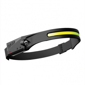 Фонарь налобный сенсорний аккумуляторный SuperFire HL65 120 Lumen IPX4 Black
