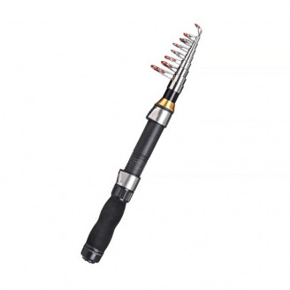 Удочка телескопическая LEO 28049 1,9 м Черный (6928-25857)