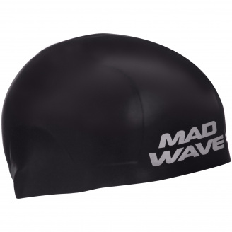 Шапочка для плавания MadWave R-CAP FINA Approved M053115 L Черный