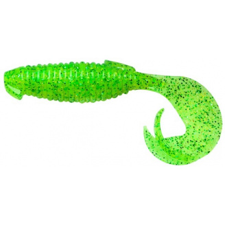 Приманка силикон Keitech Flapper Grub 4in 7шт для любого типа крючка цвет 294 1551-09-52
