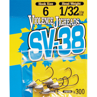 Джиг-головка Decoy Violence Jighead SV-38 06 0.9g 5 шт/уп (1013-1562.00.98)
